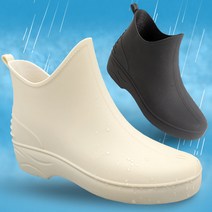 홀리버니 뽀송뽀송한 숏 여성 레인부츠