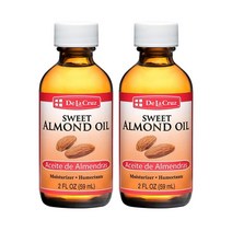 드라 크루즈 드라 크루즈 스위트 아몬드 오일 59ml 2팩 De La Cruz Sweet Almond Oil Expeller
