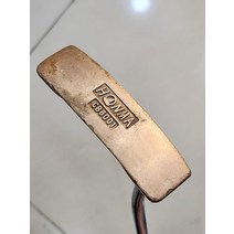 중고 소장용 혼마 CB8001 정품 중고 황동 퍼터 34인치, 없음