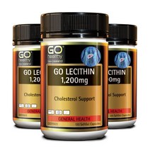 GO healthy NEW ZEALAND LECITHIN 고헬씨 뉴질랜드 레시틴 1200mg 120캡슐 3팩