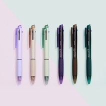 모나미 FX ZETA 에프엑스 제타 C3 3색 볼펜, 0.7, 카키브라운