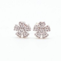 925Silver 금강꽃 귀걸이