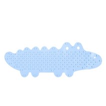 부자오빠 파스텔 악어 욕조매트 욕실미끄럼방지매트 유아용 KC인증, 1개, 악어매트_블루
