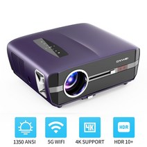 빔프로젝터 4K TV 프로젝터 안드로이드 9.0 블루투스 와이파이 홈 시어터 야외용 비디오 빔 1350 안시, [03] A15 Purple, [02] 미국 플매트 카펫 러그