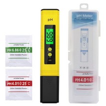 산도 측정기 산가 수질 토질 테스트 펜 휴대용 고정밀 모니터링 기기 테스트 장비, 0.01, 백라이트 포함