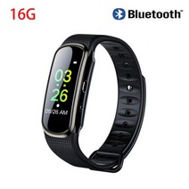 디지털녹음기 보이스레코더 휴대용 음성 32g 64g 128gb 손목 시계 192kbps 오디오 녹음 oled 화면 비즈니스용 mp3 플레이어, a