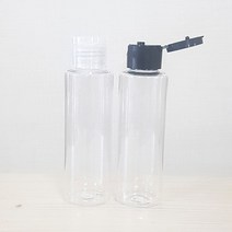 스윗바틀 화장품 스킨 에센스 원터치캡 투명용기 100ml, 1개, 반투명캡