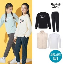 [REEBOK] 리복키즈 주니어 여아 상하복 멀티세트 4종 3컬러 택1