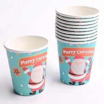 바보사랑 크리스마스 파티컵 (10개입) 산타.파티해