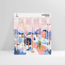 칫솔공장 배러댄피카소-이중미세모 (5개입), 단품, 5개