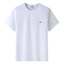 머슬핏반팔 남자얇은반팔티 어깨넓어보이는 반팔 여름 라운드넥 면 드라이핏 블루 블랙