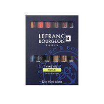 르프랑 L&B FINE 유화물감 40ml 12색 (A세트 B세트), B세트 621343