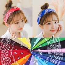미스21 미로즈 페이즐리 반다나 손수건 (hb1408)