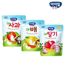 일동후디스 동결건조과일칩 순사과 순딸기 순배, 일동 동결건조과일칩 사과