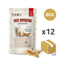 (박스)까로망 레드진 홍삼라떼 파우더 500g 12개