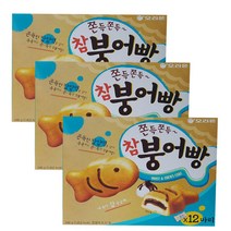 오리온 참붕어빵348g 3개입, 1세트, 348g