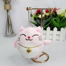 인형꽃다발 고백인형 졸업식인형 9CM 키 체인 플러시 봉제 장난감 인형 열쇠 고리 웨딩 부케 선물 작고 귀, 02 Pink