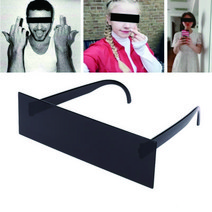 모자이크안경 코믹안경 블랙바선글라스 재미있는 안경 파티소품, 모자이크안경BL03872