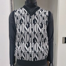 파사디 남성골프 시즌패턴 JQD V넥 베스트 Q23FKV241MBK