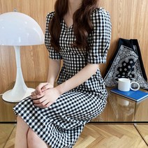 체크원피스 여름원피스