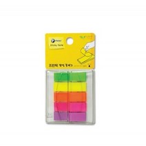 프린텍 팝업플래그 FI050 5색 45x12mm 40매, 없음