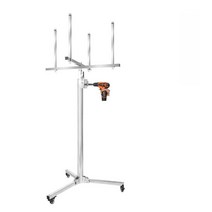 천장리프트 작업용보드 덕트 에어컨 실외기 리프트 시스템 스테인레스 스틸 브래킷 램프 설치 리프팅 프레임, 양방향 브레이크 4.1m, 1개