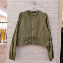 헤이린 헤이린뉴욕 SH01 간절기 크롭 바람막이 HM3JP2000