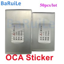 OCA광학 투명 접착제 아이폰 5 6 7 8 플러스 XS 11 12 13 14 프로 맥스용 미쓰비시 스크린 필름 라미네이팅, 03 50x 6p 6sp 7p 8p