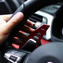 포원 BMW 3 4 5 6 7시리즈 X1 X4 Z4 패들쉬프트 기어 연장킷 튜닝 용품, 06_Performance로고 (실버)