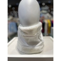 루이까스텔[NC강남] 22S/S LOUIS CASTEL 남여공용 골프 아이루카 로고 포인트 털안감 따뜻한 겨울 방한 넥워머, 화이트