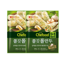 롯데푸드 Chefood 의성마늘 롤만두 360gx4팩, 1세트