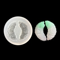 플라스틱 금형본체 용봉옥패 펜던트 수정 플라스틱 실리콘 금형본체 설탕 뒤집기 DIY 베이킹 액세서리 실리콘 금형본체, default