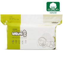 베베솜 순면100% 프리미엄 아기 건티슈 100매