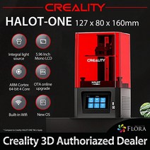 Creality HALOT-ONE 레진 3D 프린터 고정밀 일체형 광원 CL-60 SLA 2K 모노 LCD 스크린 Wi-Fi 기능 듀얼 냉각 및 필터링 시스템 프린트 사이즈 1