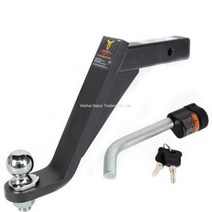 카라반 트레일러 인치별 콜로라도 미국식 견인 장치 마운트 볼 포함 50mm, 9인치 잠금ml