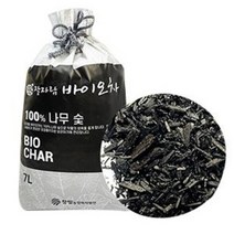 잘자람 바이오차 훈탄 토양개량제, 1개, 7L