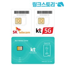 한국유심 SKT 매일 500MB무제한 5일
