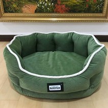 소형견 중형견 침대 고양이둥지 펫방석 펫침대, 어두운 청록색 M-48x46cm