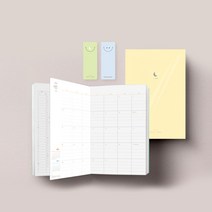 2024년 초등 중학교 고등학교 선생님 교사 다이어리 날짜형 15개월, 초등분홍