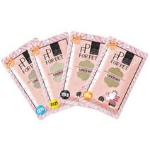 포펫 강아지간식 레토르트 런치박스 세트 (연어 명태 참치 치킨), 20개