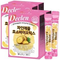 디클렌 브로멜라인 파인애플 효소 프로바이오틱스, 30포, 90g, 4개