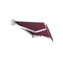 전동 그물 어닝 차면 시설 위장막 야외 햇빛 가리개, 플러스 모터 원격 제어 및 자동 통합다른 캐