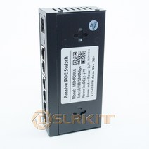 DSLRKIT 4POE 1SFP 2 업 링크 기가비트 7 포트 패시브 PoE 스위치 인젝터 이더넷