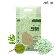 올투펫 냥이마음 고양이 두부모래 7리터 무향 녹차향 배변모래, 녹차 7L