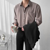 구김없는 링클프리 오버핏 정장 셔츠 남방 빅사이즈 M-4XL 16컬러