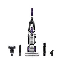 애완 동물 터보 브러시가 있는 EUREKA PowerSpeed 경량 백리스 업라이트 진공 청소기 카펫 및 딱딱한 바닥 자두용, 자두, 똑바로