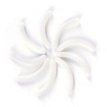아이새도우 볼터치 쉐딩 파운데이션 브러쉬 메이트업 화장 도구 툴 악세사리 50 개대 여성 패션 리필 속눈썹 경기자 교체 패드 실리콘 젤 클립 패드 아이 메이크업, 하얀