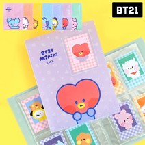 BTS BT21 포토카드 바인더 4칸 포카 콜렉트북 홀더, KOYA