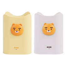 라이언 탁상 입체 스윙 휴지통/테이블/화장대/책상