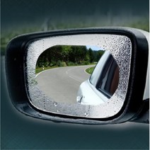 자동차 사이드미러 방수 코팅 필름 IG 제네시스G80 스포티지NQ5 k5 푸조 k3 BMW 그랜저 SM3 카니발 캐스퍼 투싼NX4 XG 방지 레이 올란도 K8, 127mm x 87mm